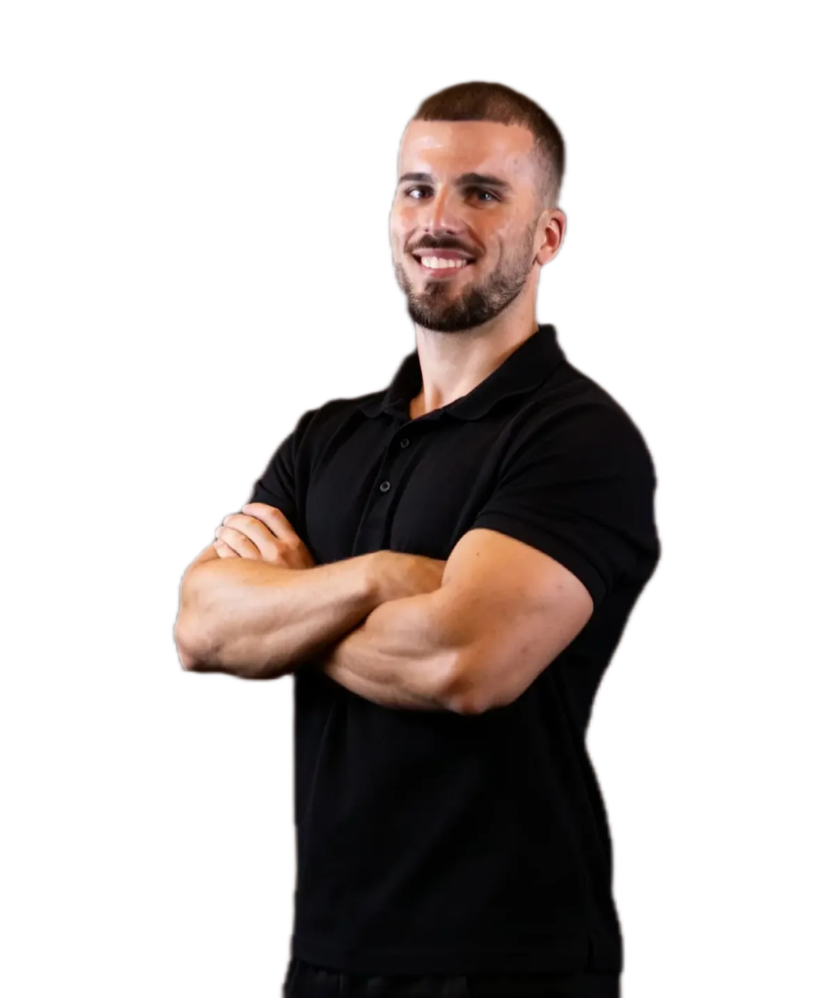 Diogo Correia, de braços cruzados